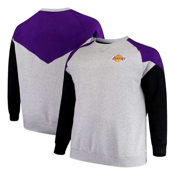 Mitchell & Ness Lakers Trading Block Sweater (XL-T